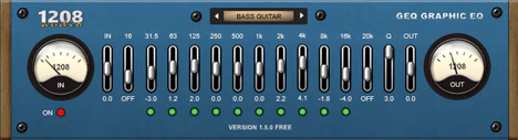 1208 GEQ plugin interface