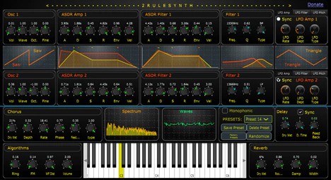 2RuleSynth plugin interface