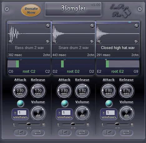 3Sampler plugin interface