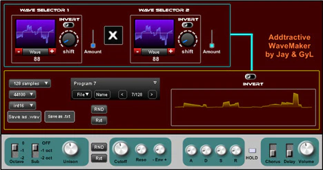 Addtractive plugin interface