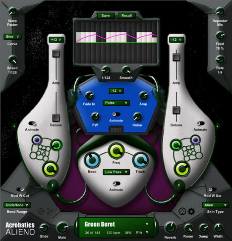 Alieno plugin interface
