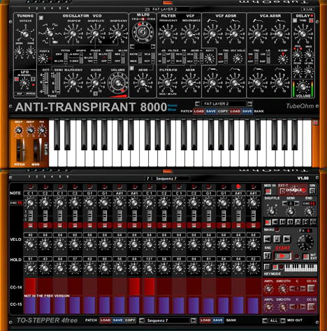Anti-Transpirant + Stepper 16 AT plugin interface