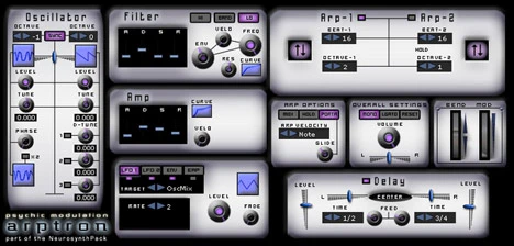 Arptron plugin interface
