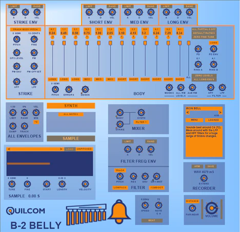 B-2 BELLY plugin interface