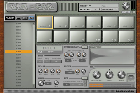 BAT-S12 plugin interface