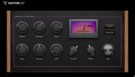 Bedroom Comp MkII plugin interface
