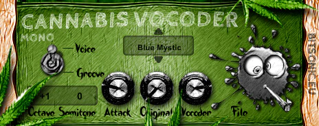 Cannabis Vocoder plugin interface