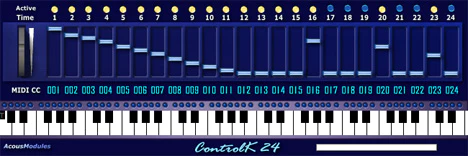 ControlK 24 plugin interface