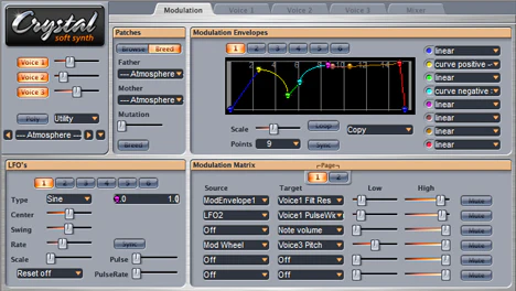 Crystal plugin interface