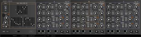 Dark Steps plugin interface