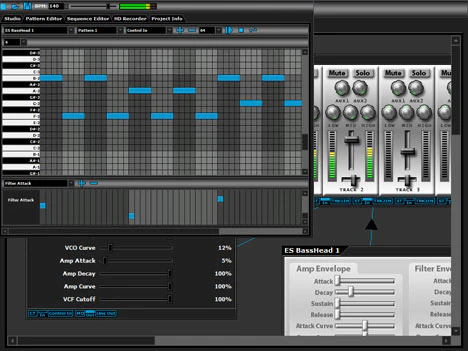 DarkWave Studio plugin interface