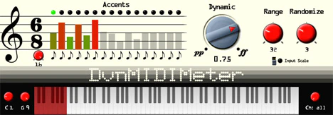 DvnMIDIMeter plugin interface