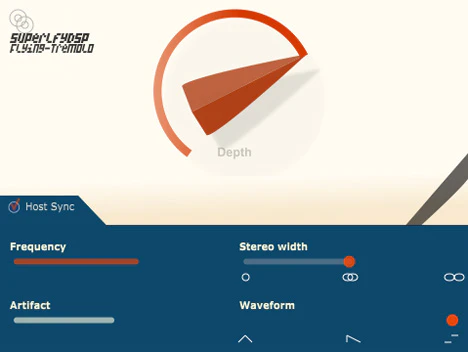 Flying Tremolo plugin interface