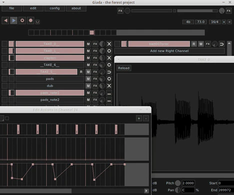 Giada plugin interface