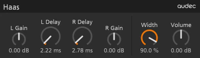 Haas plugin interface