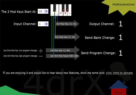 MidiKeySwitcher plugin interface