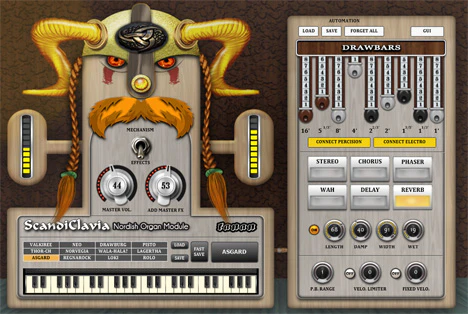 Scandiclavia plugin interface